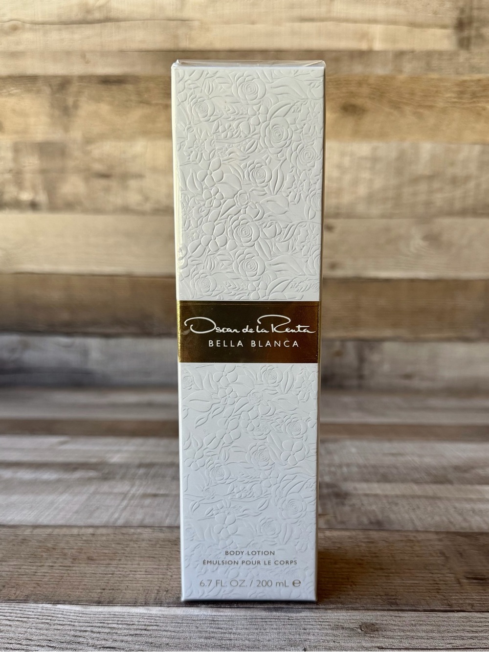 Oscar de la Renta Bella Blanca Body Lotion 6.7 oz 200 mL NEW Sealed